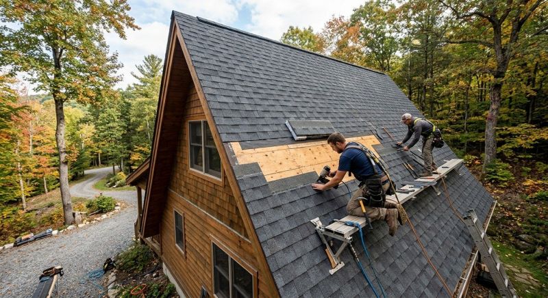 A Frame Roof Installation in Middleburg, FL