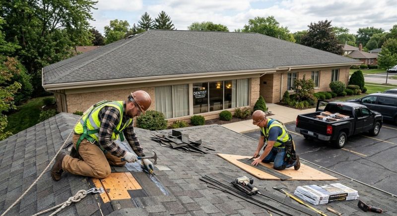 Our team working on Roofing Service projects in Middleburg, FL
